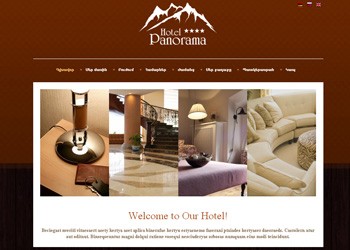 Официальный сайта для гостиницы